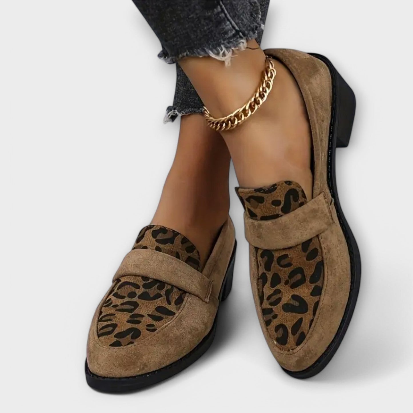 Félicie™ Élégantes Chaussures à Imprimé Léopard