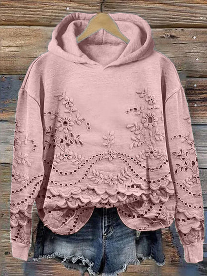 Léana™ Sweat Vintage Fleuri