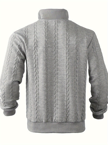 Thomas™ Pull Zippé Vintage pour Hommes