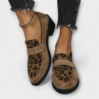 Félicie™ Élégantes Chaussures à Imprimé Léopard