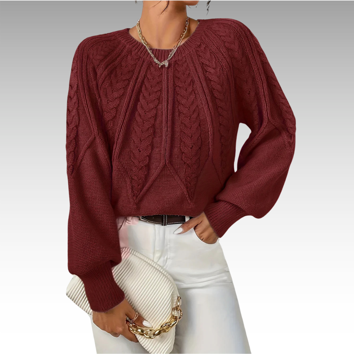 Astrid™ Pull Tricoté Élégant