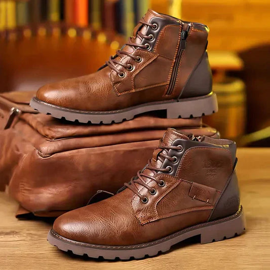 Léon™ Bottes en Cuir Premium
