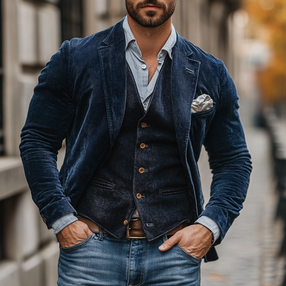 Rolf™ Veste Classique en Laine