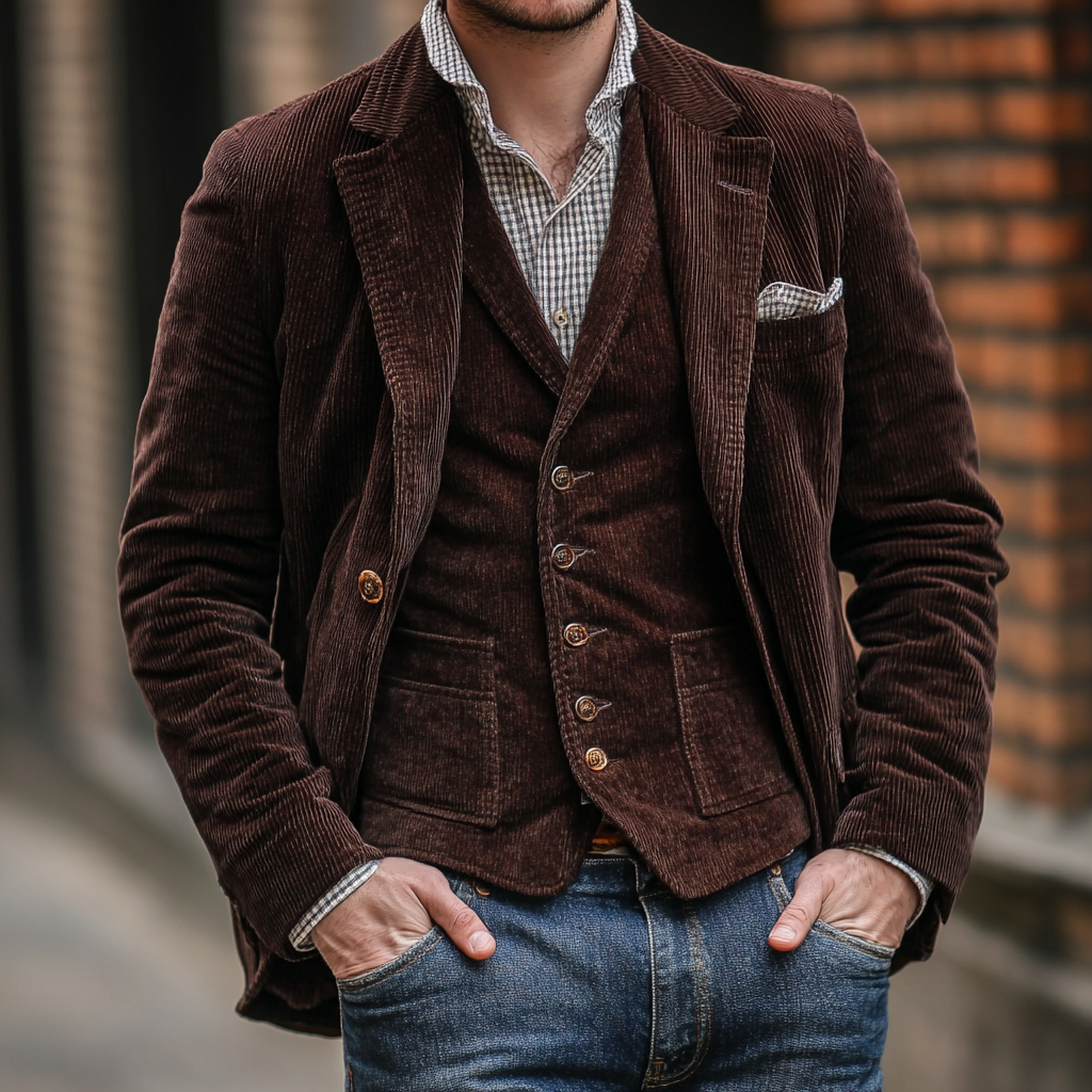 Rolf™ Veste Classique en Laine