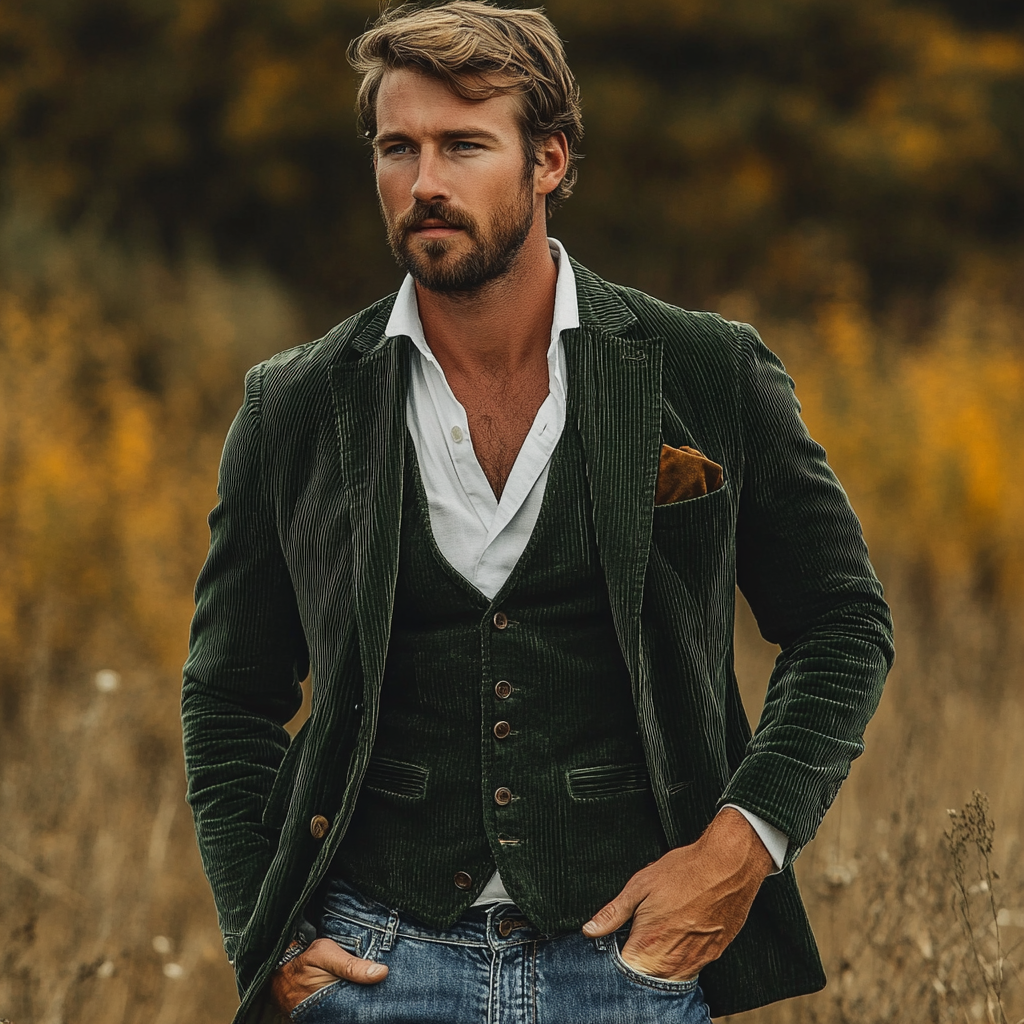 Rolf™ Veste Classique en Laine